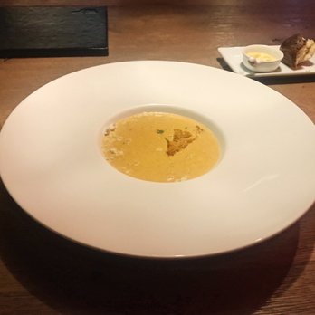 Stage Restaurant - Lobster bisque -- YES! The best thing I got on the menu!!! A must try! - New American Near Me - Honolulu, Hawaii Stage Restaurant - Lobster bisque -- YES! The best thing I got on the menu!!! A must try! - New American Near Me - Honolulu, Hawaii