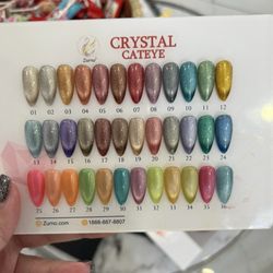 Platinum Nails - Cute cat eye colors I'll try next time