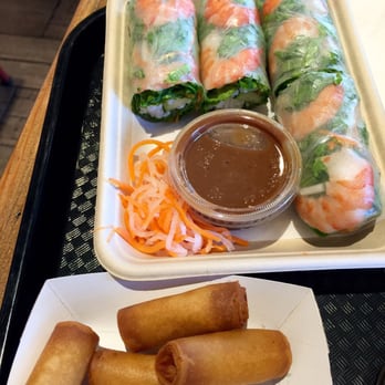 Vn Grill - Shrimp spring rolls & fried mini shrimp rolls - Vietnamese Near Me - San Jose, California