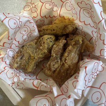 Pecking House - Tiny wings with salted egg coating - Chicken Shop Near Me - New York, New York Pecking House - Tiny wings with salted egg coating - Chicken Shop Near Me - New York, New York