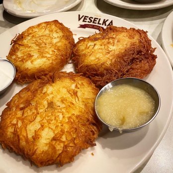 Veselka - Potato Pancakes - Ukrainian Near Me - New York, New York