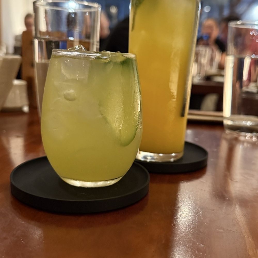 Raku - yuzu mimosa and hikari spritz - Japanese Near Me - New York, New York Raku - yuzu mimosa and hikari spritz - Japanese Near Me - New York, New York