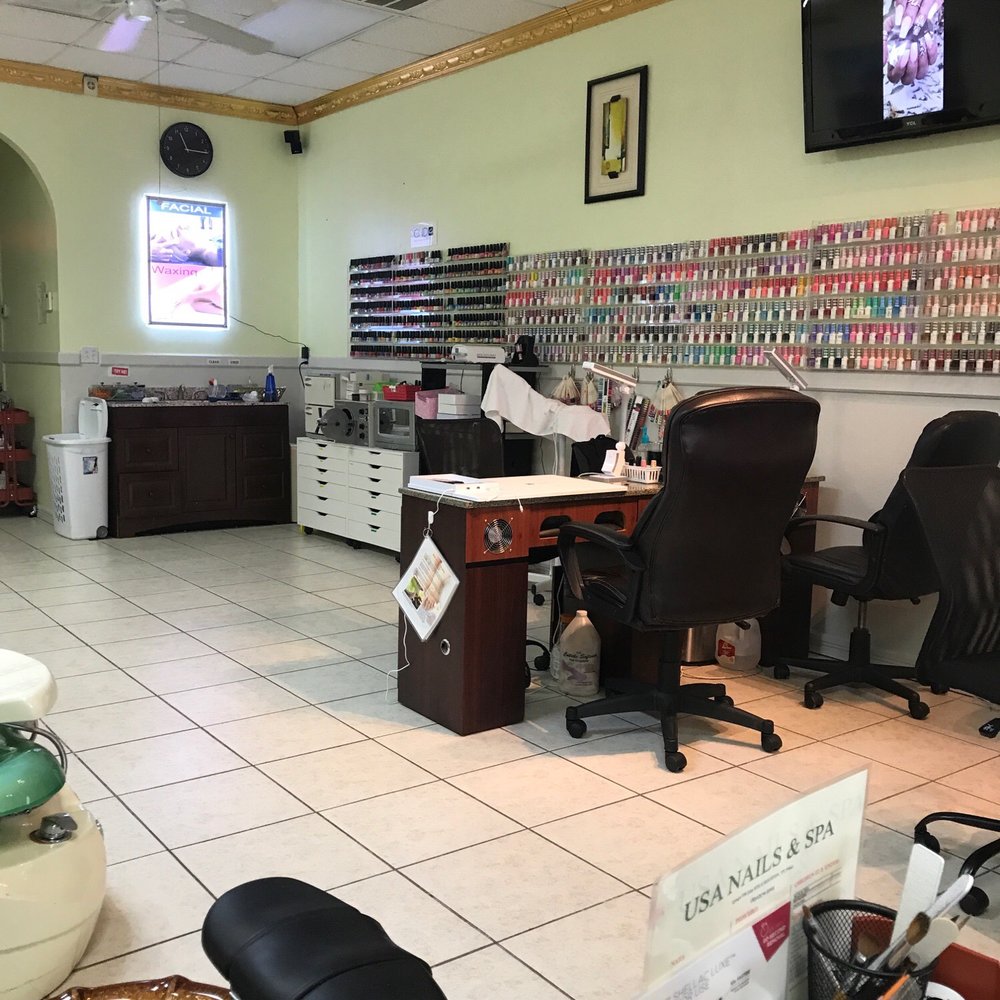 USA Nails & Spa - Neatly stored nail polishes - Nail Salons Near Me - Houston, Texas USA Nails & Spa - Neatly stored nail polishes - Nail Salons Near Me - Houston, Texas