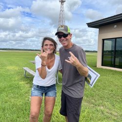 Central Florida Skydiving - After the jump with Donnie the owner!