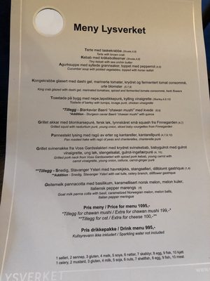 Menu photo 2 Lysverket Bergen, 12