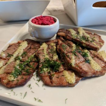 Red Tavern - Grilled beef tongue with horseradish - Russian Near Me - San Francisco, California Red Tavern - Grilled beef tongue with horseradish - Russian Near Me - San Francisco, California