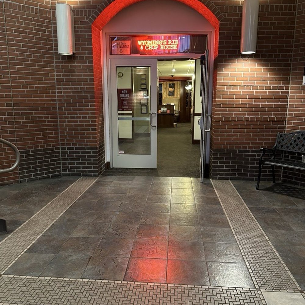 Rib & Chop House - The main entrance, once inside from the parking lot. - Seafood Near Me - Cheyenne, Wyoming