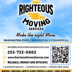 Righteous Moving Services - Digital Business Card #moverslocal