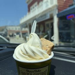 Brown Butter Cookie - This brown butter cookie frozen custard is da bomb!!! Deeply rich, buttery and supremely creamy. Must stop!!!