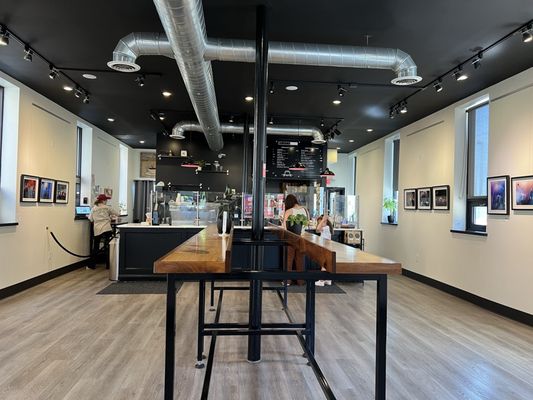 Black Box Coffee Shop and Art by null