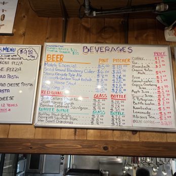 June Bug Cafe - Drink menu - New American Near Me - Midpines, California