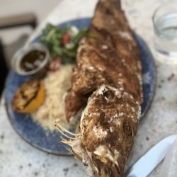 Verde - Pescado dorado- while good, fish was not that flavorful (skin was nicely seasoned)(ask for additional plate to picked through parts on).