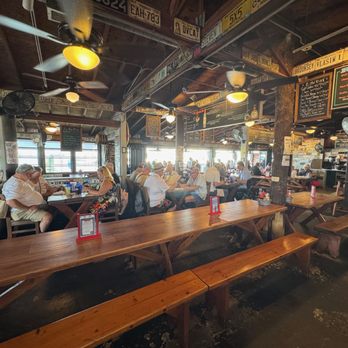Half Shell Raw Bar - interior seating - Seafood Near Me - Key West, Florida Half Shell Raw Bar - interior seating - Seafood Near Me - Key West, Florida