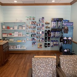 Sunshein Podiatry Associates - Waiting Area/Products Wall