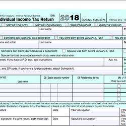 Citta - New Post card returns for individual- 1040