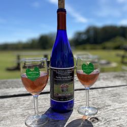 Three Sisters of Shiney Rock Winery - Perky Poma Mama - pomegranate and muscadine wine