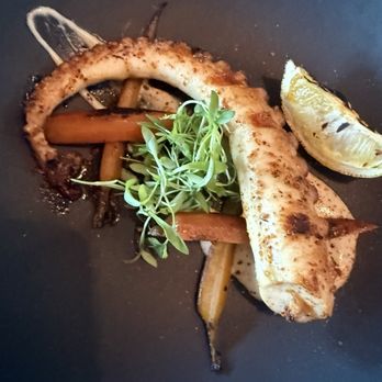 The Library - Seared Octopus - Breakfast & Brunch Near Me - St Petersburg, Florida The Library - Seared Octopus - Breakfast & Brunch Near Me - St Petersburg, Florida