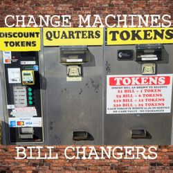 Dr Huggs Car Wash - Bill Changers and Credit Card Token Changer.