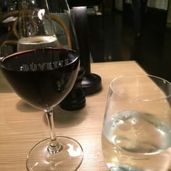 Buvette Bistro & Winebar - Branded glasses and wine pouring skills add to the brand of this establishment. Looks really good too.