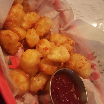 Red Cow St. Paul - Cheese curds with the amazing berry ketchup. - Burgers Near Me - St Paul, Minnesota Red Cow St. Paul - Cheese curds with the amazing berry ketchup. - Burgers Near Me - St Paul, Minnesota
