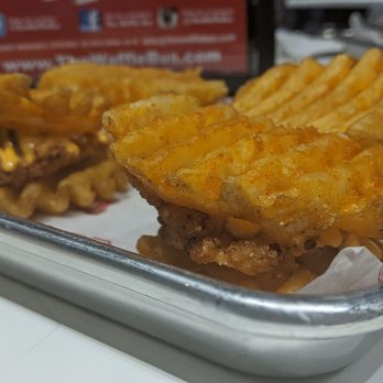 The Waffle Bus - The Original Fryder - Sandwiches Near Me - Houston, Texas The Waffle Bus - The Original Fryder - Sandwiches Near Me - Houston, Texas