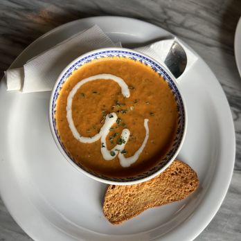 Commonwealth Coffeehouse & Bakery - Tomato and Basil Soup - Coffee & Tea Near Me - San Antonio, Texas