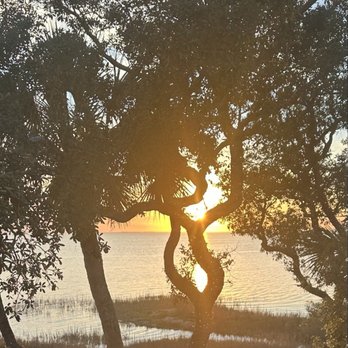 The White Marlin - Sunset over the bay - Seafood Near Me - Port St. Joe, Florida