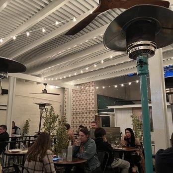 Brava Garden Eatery - Covered patio area - Wine Bars Near Me - Pleasanton, California