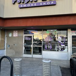 Purple Haze Smoke Shop - The storefront