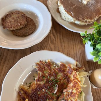 Hope Breakfast Bar - Eagan - Hash Browns - DF GF V- , Pillow Pancakes - V, Plant-Based Sausage - V- - Breakfast & Brunch Near Me - Eagan, Minnesota