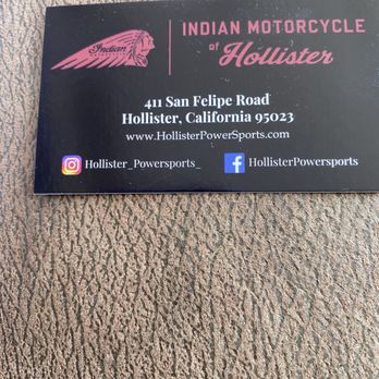 Hollister Powersports - The business location business card - Motorcycle Dealers Near Me - Hollister, California