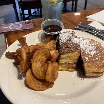 Rainbow Oaks Restaurant - Stuffed French toast with potato curls - American Near Me - Fallbrook, California Rainbow Oaks Restaurant - Stuffed French toast with potato curls - American Near Me - Fallbrook, California