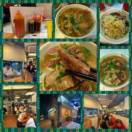 Montage of images from Kau Kee Restaurant