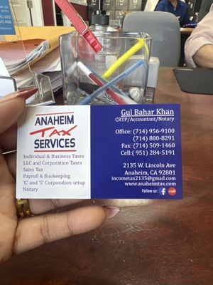 Anaheim Tax Services by null