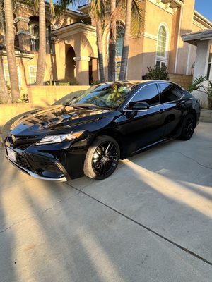Photo of Auto Tint Specialist - Huntington Beach, CA, US. 23 Camry XSE
