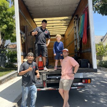 Ace Moving - Adriene and Matteo after a job well done! - Movers Near Me Ace Moving - Adriene and Matteo after a job well done! - Movers Near Me