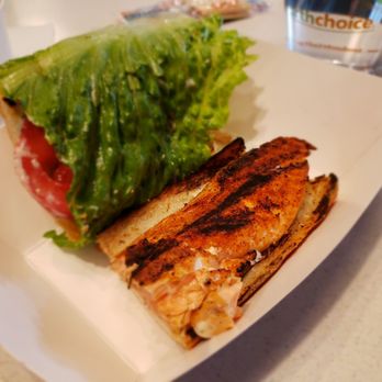 Market Grill - Salmon Sandwich - Seafood Near Me - Seattle, Washington Market Grill - Salmon Sandwich - Seafood Near Me - Seattle, Washington