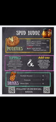 Menu photo 2 Spud Buddz Surprise, AZ Menu photo 2 Spud Buddz Surprise, AZ