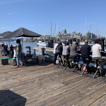 Red Fish Blue Fish - Box seats and umbrellas - Fish & Chips Near Me - Victoria, British Columbia Red Fish Blue Fish - Box seats and umbrellas - Fish & Chips Near Me - Victoria, British Columbia
