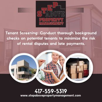 Step Above Property Management - Property Management Near Me - Hollister, Missouri Step Above Property Management - Property Management Near Me - Hollister, Missouri