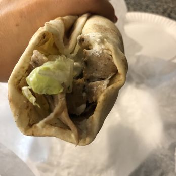 Bluzone cafe - Beef Gyro Sandwich - Mediterranean Near Me - Philadelphia, Pennsylvania