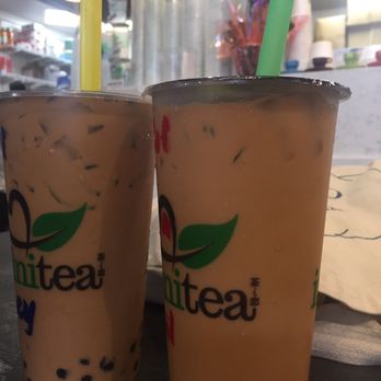 Infinitea - Thai coffee milk tea at 50% with boba. - Bubble Tea Near Me - Kapolei, Hawaii Infinitea - Thai coffee milk tea at 50% with boba. - Bubble Tea Near Me - Kapolei, Hawaii