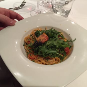 Da Mario Italian Restaurant - Seafood linguine with arugula. - Italian Near Me - London, XGL Da Mario Italian Restaurant - Seafood linguine with arugula. - Italian Near Me - London, XGL