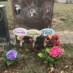 Place is nice and very relaxed  as to what and how much you can put at the gravesite