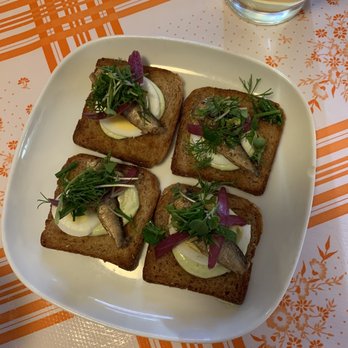 Kachka - Baltic Sprat Buterbrodi - Russian Near Me - Portland, Oregon