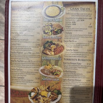 El Gran Torito's - Menu - Mexican Near Me - Azle, Texas