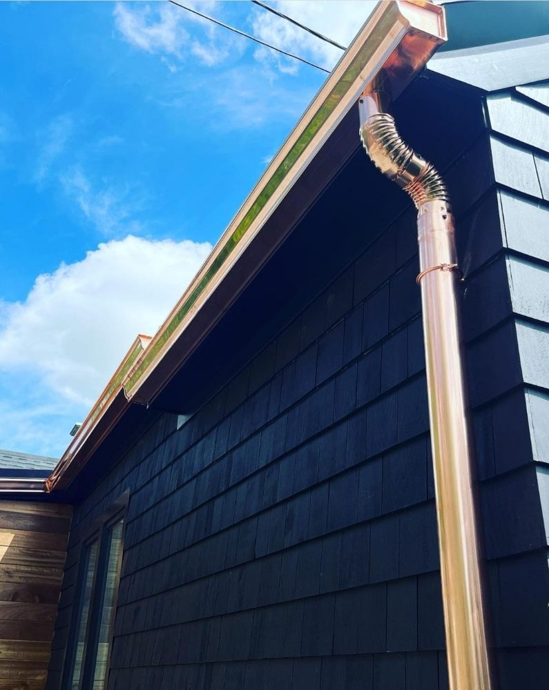 Slide of Bradley's Custom Gutters
