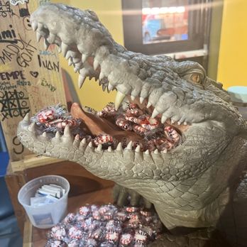 Angry Crab Shack - The welcoming gator! - Seafood Near Me - Tempe, Arizona Angry Crab Shack - The welcoming gator! - Seafood Near Me - Tempe, Arizona