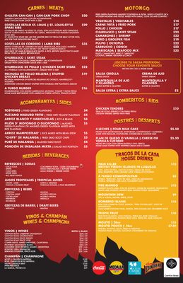 Menu photo 5 A Fuego Luquillo, PR Menu photo 5 A Fuego Luquillo, PR