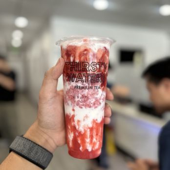 Thirsty Waters - Strawberry dream - Bubble Tea Near Me - Rowland Heights, California Thirsty Waters - Strawberry dream - Bubble Tea Near Me - Rowland Heights, California